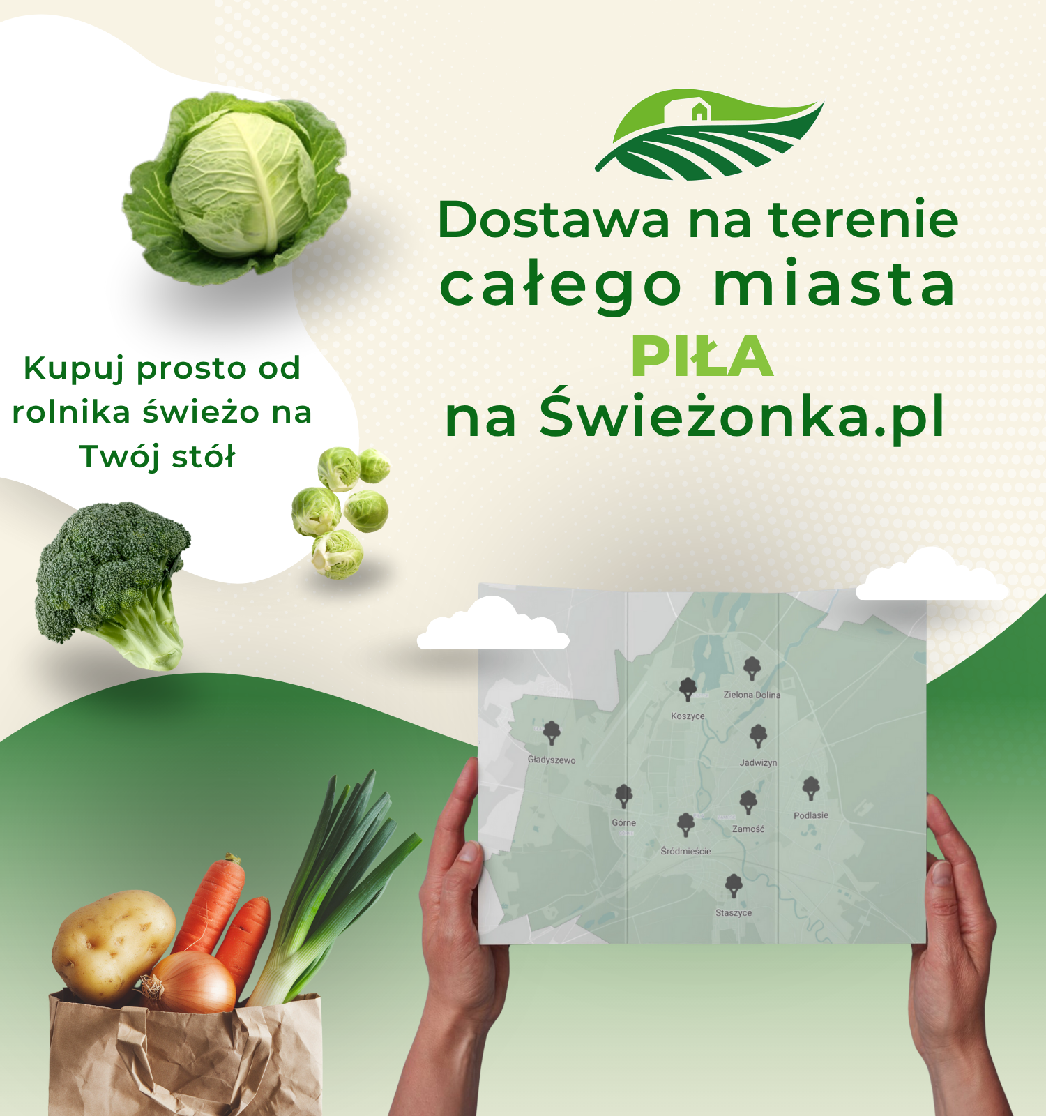 Doręczamy na terenie całej Piły