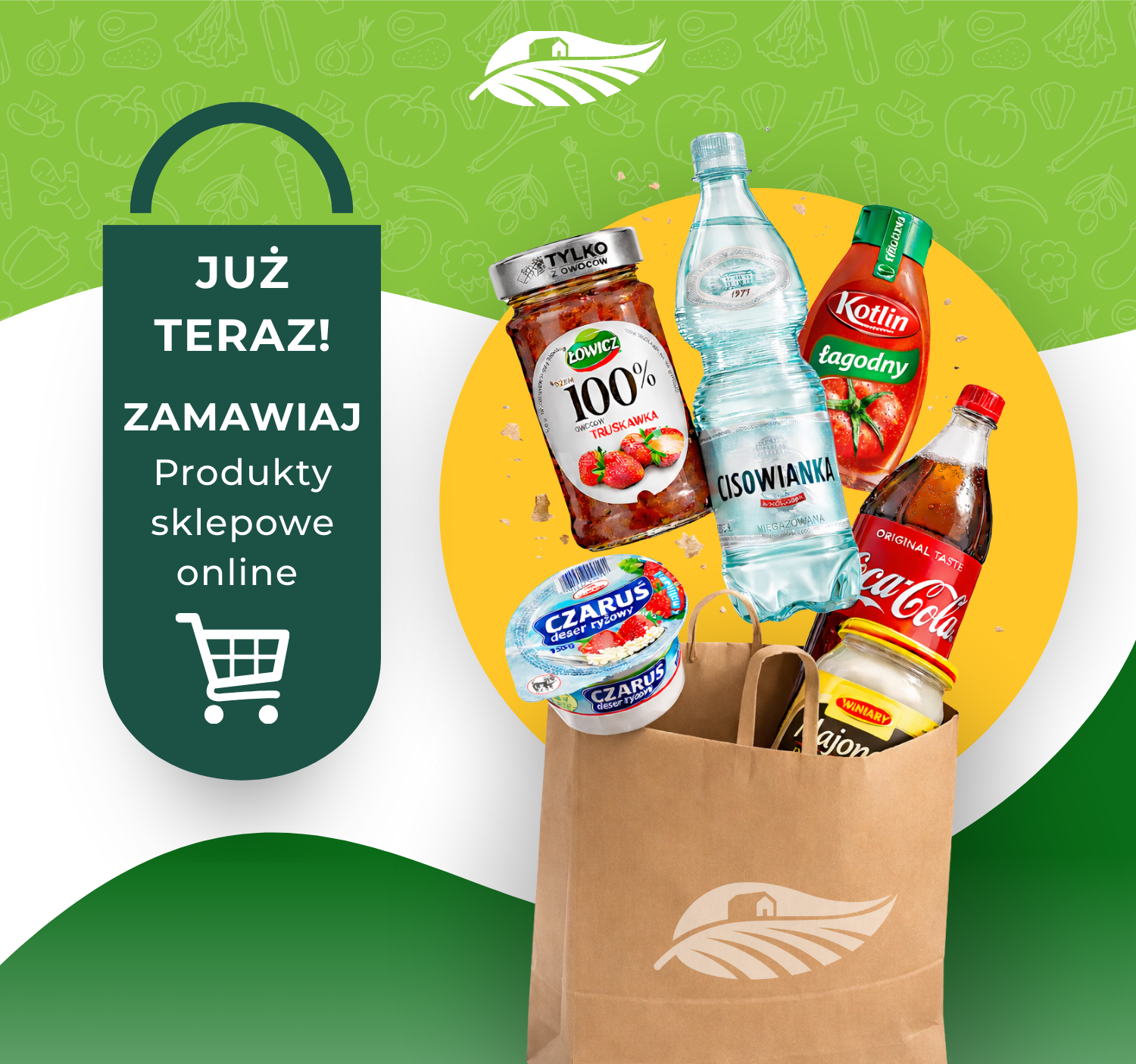 Wszystko w jednym koszyku.